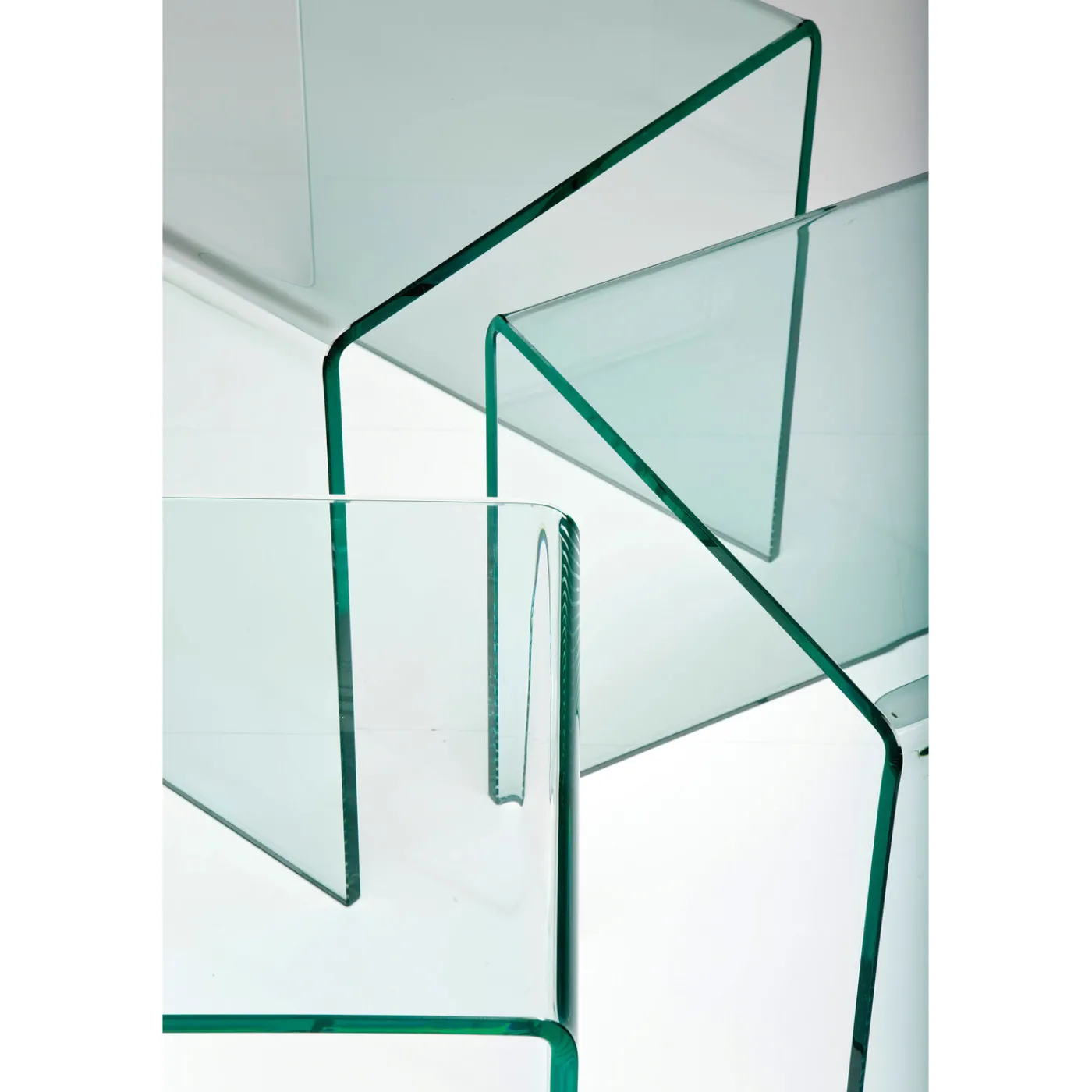 KARE Design Tables D Appoint Clear Club (Set De 3)