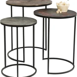 KARE Design Tables D Appoint Electra (Set De 3)