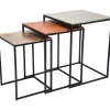 KARE Design Tables D Appoint Loft Square Vintage (Jeu De 3) 41