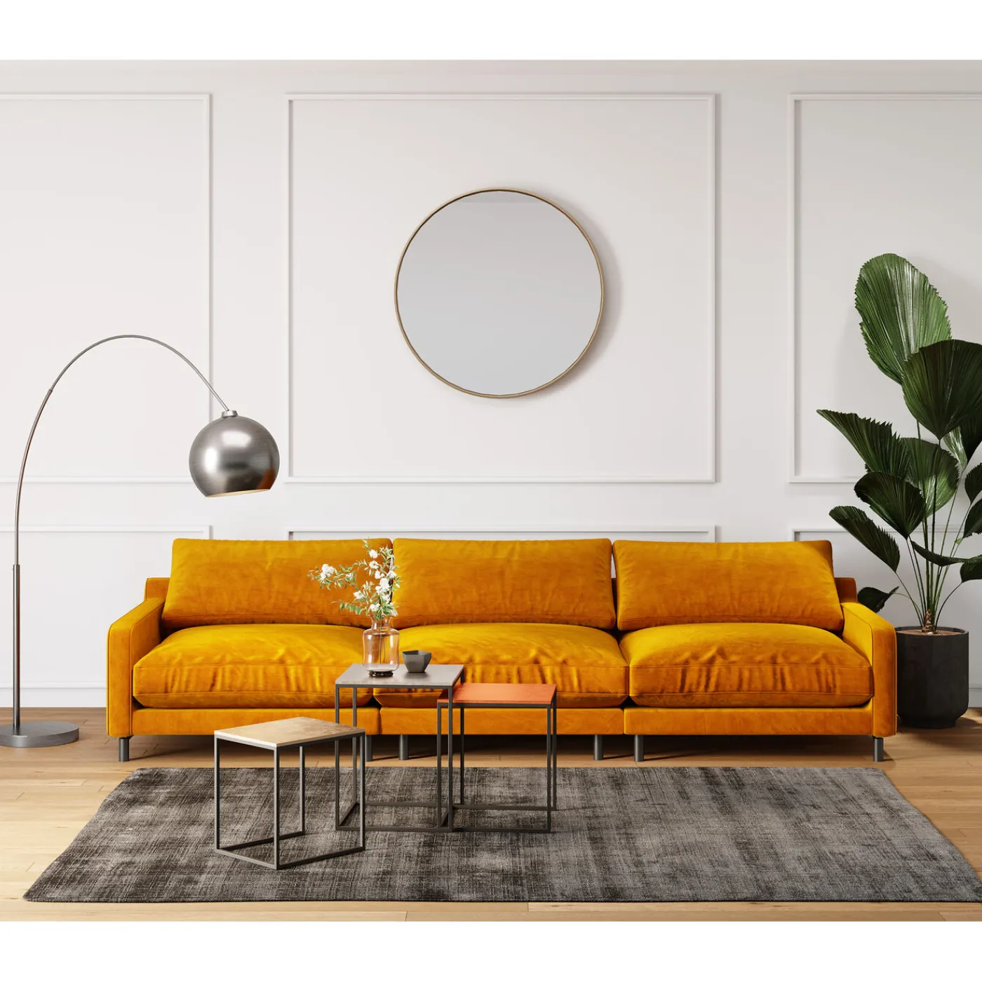 KARE Design Tables D Appoint Loft Square Vintage (Jeu De 3) 41