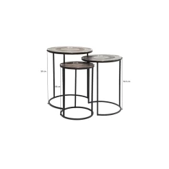KARE Design Tables D Appoint Marrakesh O48Cm (3/Set)