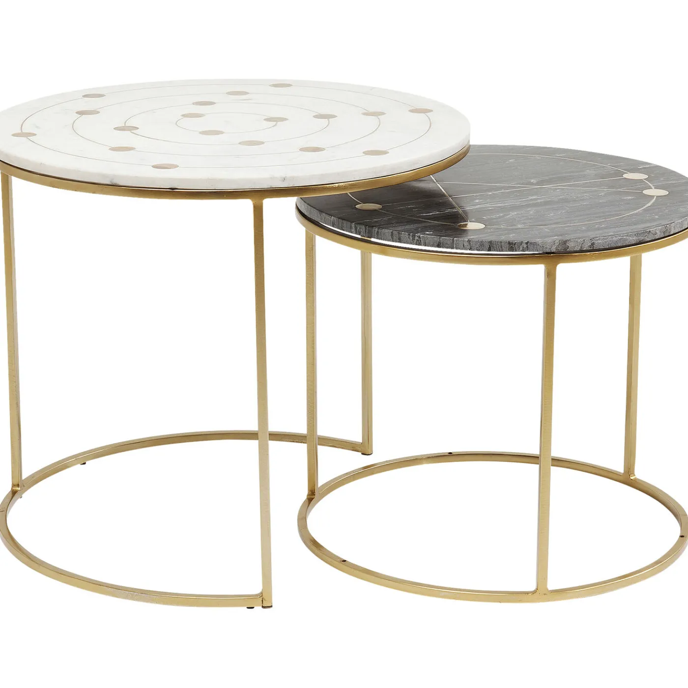 KARE Design Tables D Appoint Mystic Rond Pm (Jeu De 2)