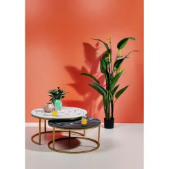 KARE Design Tables D Appoint Mystic Rond (Jeu De 2)