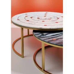 KARE Design Tables D Appoint Mystic Rond (Jeu De 2)