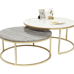 KARE Design Tables D Appoint Mystic Rond (Jeu De 2)
