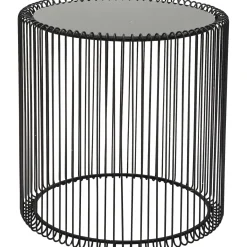 KARE Design Tables D Appoint Wire Noir (Set/2) O44Cm