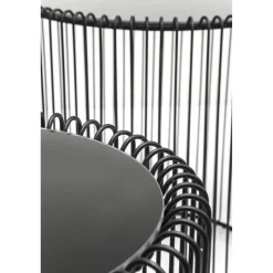 KARE Design Tables D Appoint Wire Noir (Set/2) O44Cm