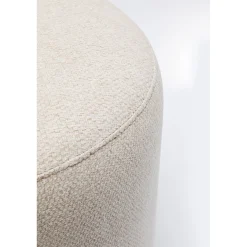 KARE Design Tabouret Cherry Creme-Noir O36Cm