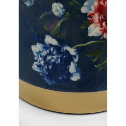 KARE Design Tabouret Cherry Flower Noir Laiton O32Cm