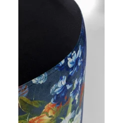 KARE Design Tabouret Cherry Flower Noir Laiton O32Cm