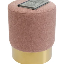 KARE Design Tabouret Cherry Lina Rose Laiton O35Cm