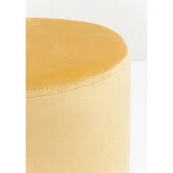 KARE Design Tabouret Cherry Orange Laiton O35Cm