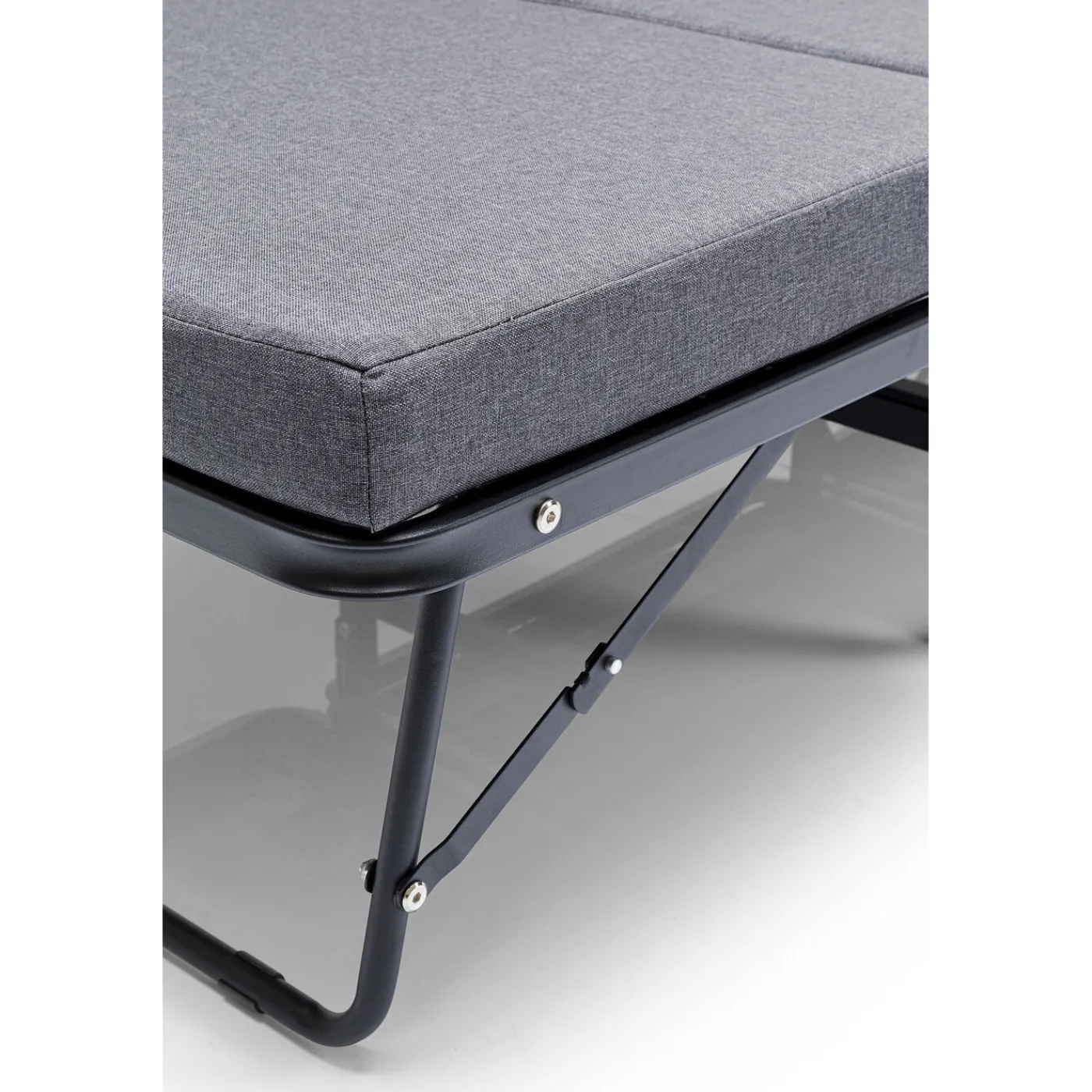 KARE Design Tabouret Convertible Brenda Gris-Cover Gris 76X7