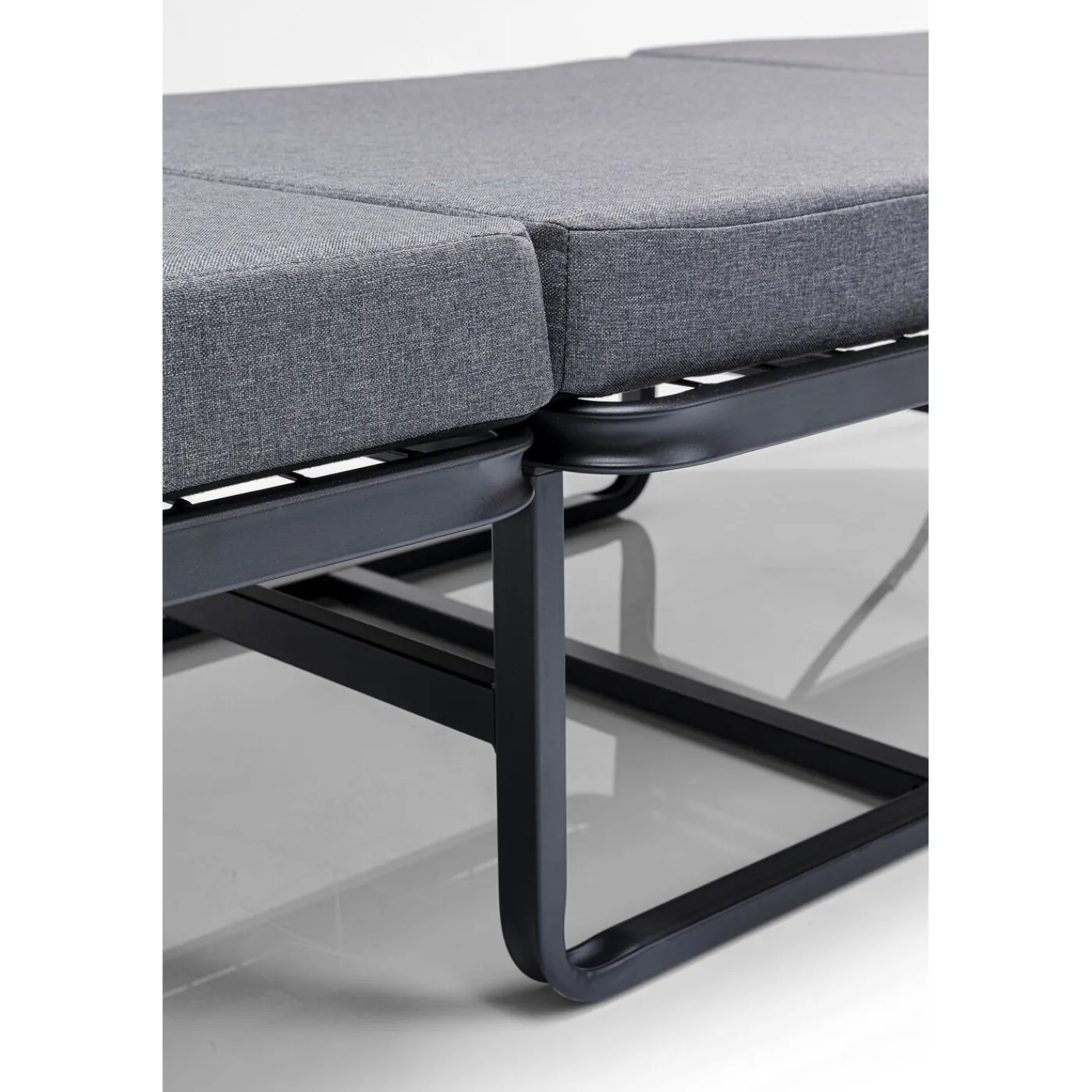 KARE Design Tabouret Convertible Brenda Gris-Cover Gris 76X7