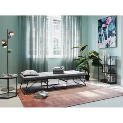 KARE Design Tabouret Convertible Brenda Gris-Cover Gris 76X7