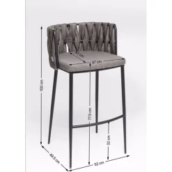 KARE Design Tabouret De Bar Cheerio