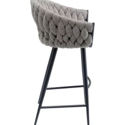 KARE Design Tabouret De Bar Knot Tweed