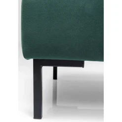 KARE Design Tabouret Gianni Velours Vert Fonce