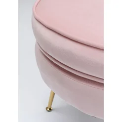 KARE Design Tabouret Water Lily Dore Rose O50Cm