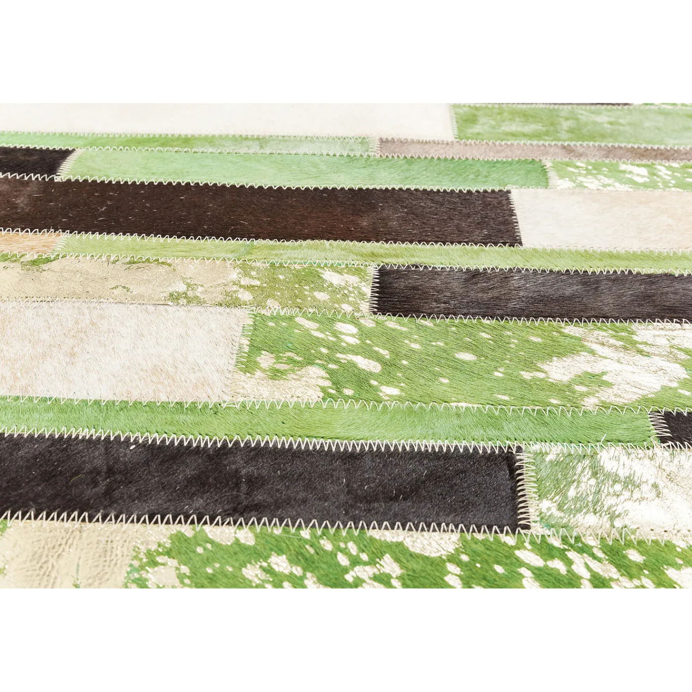 KARE Design Tapis Brick Vert 170X240Cm