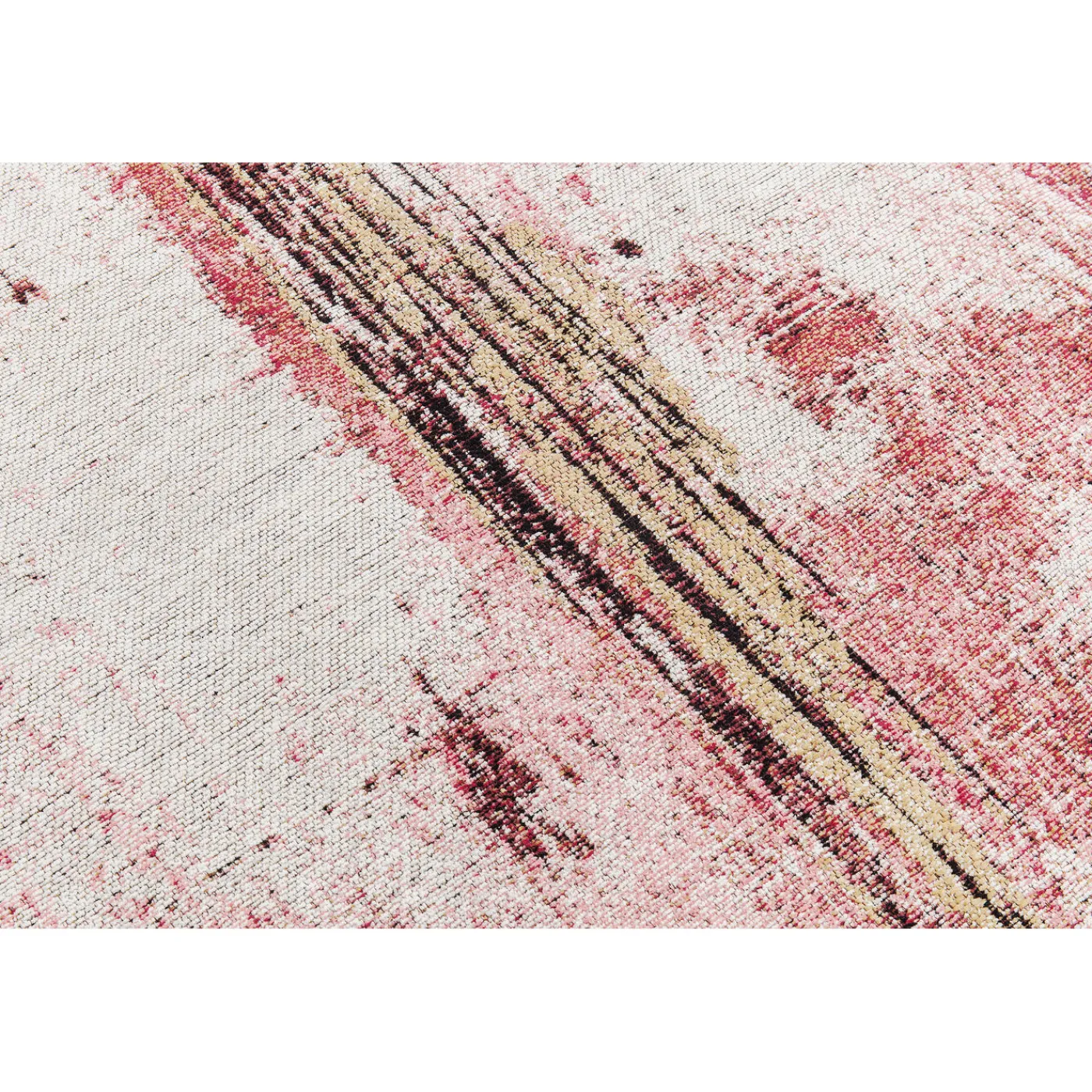 KARE Design Tapis Àbstract Rouge 240X170Cm