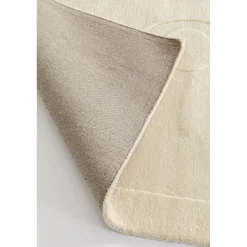 KARE Design Tapis Conor Blanc Casse 170X240Cm