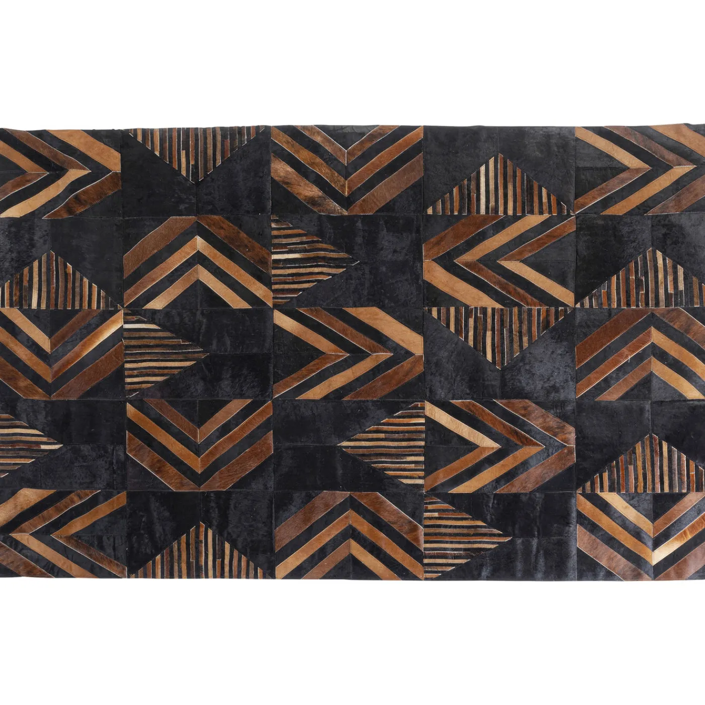 KARE Design Tapis En Cuir Puzzle 170X240Cm