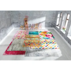 KARE Design Tapis Kelim Pop Gris 170X240Cm
