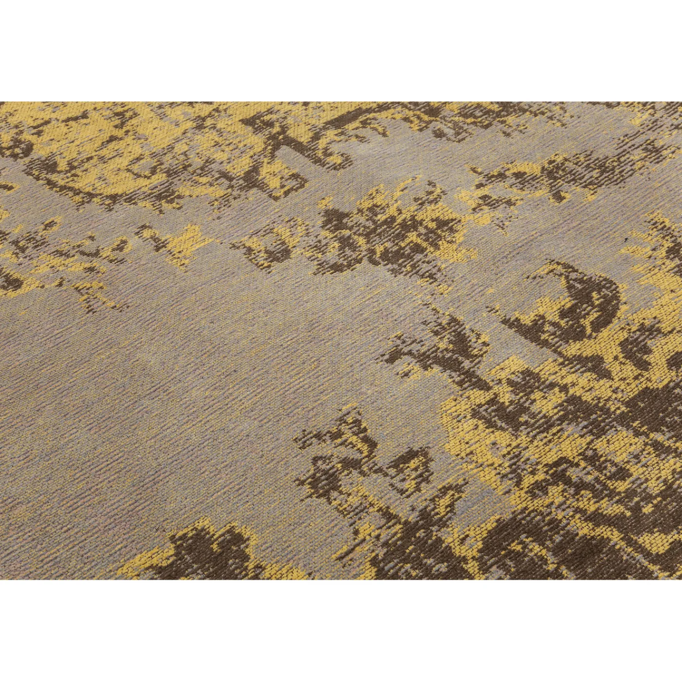 KARE Design Tapis Kelim Pop Jaune 170X240Cm
