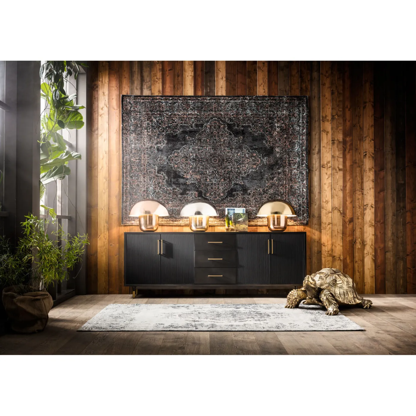 KARE Design Tapis Kelim Pop Rockstar 170X240Cm