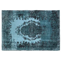 KARE Design Tapis Kelim Pop Turquoise 170X240Cm