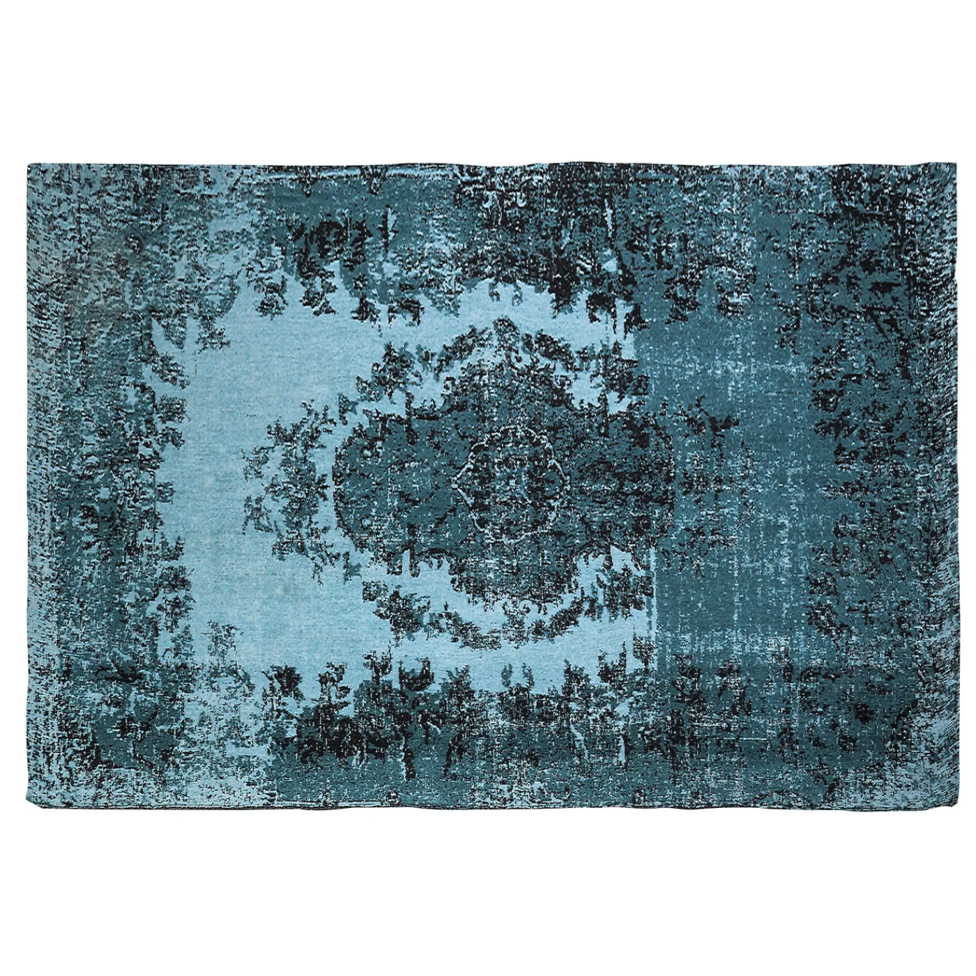 KARE Design Tapis Kelim Pop Turquoise 200X300Cm