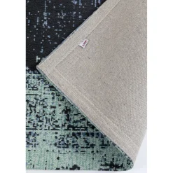 KARE Design Tapis Vintage Deep Sea Bleu 170X240Cm