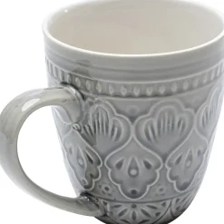 KARE Design Tasse Sicilia Mandala Gris 10Cm