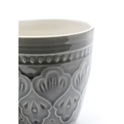 KARE Design Tasse Sicilia Mandala Gris 10Cm