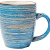 KARE Design Tasse Swirl Bleu