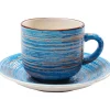 KARE Design Tasses A Cafe Swirl Bleu (2-Parts)