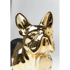 KARE Design Tirelire Bulldog Dore-Noir