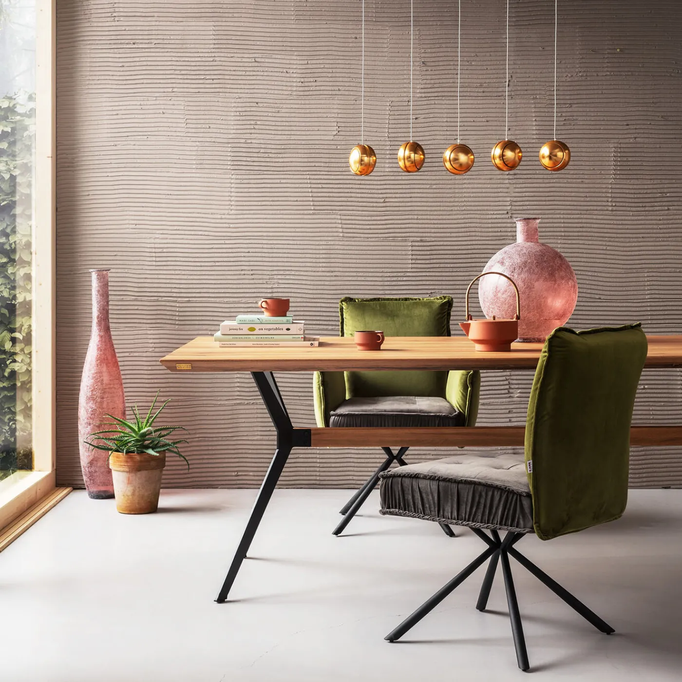 KARE Design Tourne Chaise A. Acc. Chelsea.Vert