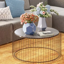 KARE Design Vase Art Pastel Bleu 17Cm