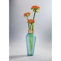 KARE Design Vase Barfly Bleu Clair 43Cm