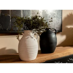 KARE Design Vase Bia Blanc 26Cm