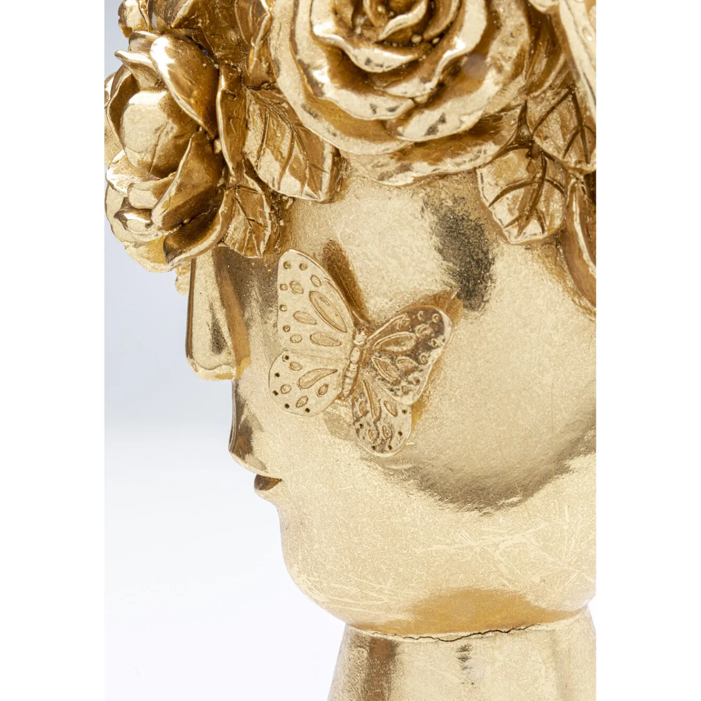 KARE Design Vase Décoratif Flowercrown Dore 20Cm