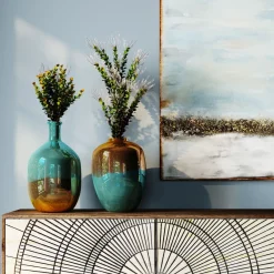 KARE Design Vase Décoratif Lizy Shine Multi 50Cm