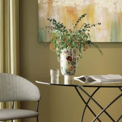 KARE Design Vase Décoratif Rose Magic Blanc 27Cm