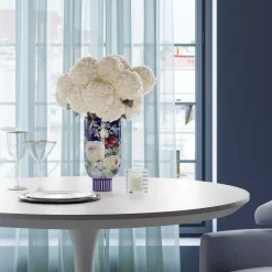 KARE Design Vase Décoratif Rose Magic Bleu 27Cm