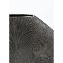 KARE Design Vase Décoratif Sacramento Beam Argente 58Cm