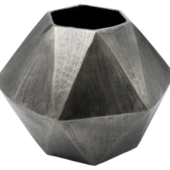 KARE Design Vase Décoratif Sacramento Argente 24Cm