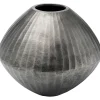 KARE Design Vase Décoratif Sacramento Carving Argente 30Cm