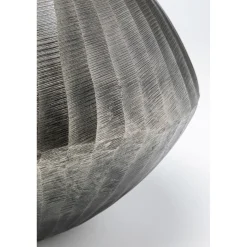 KARE Design Vase Décoratif Sacramento Carving Argente 30Cm